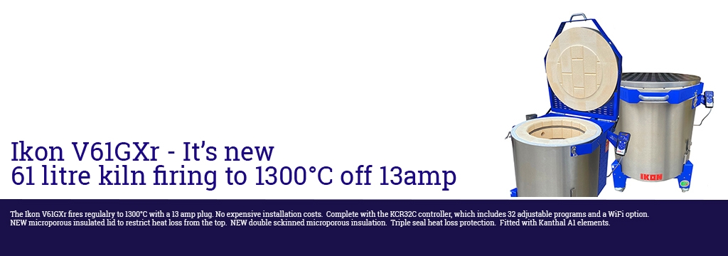 Click for informaton on the NEW Ikon V61GXr 13 amp Kiln