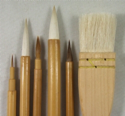 BRUSH SET 6 BRUSHES