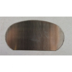 SERRATED STAINLESS STEEL KIDNEY